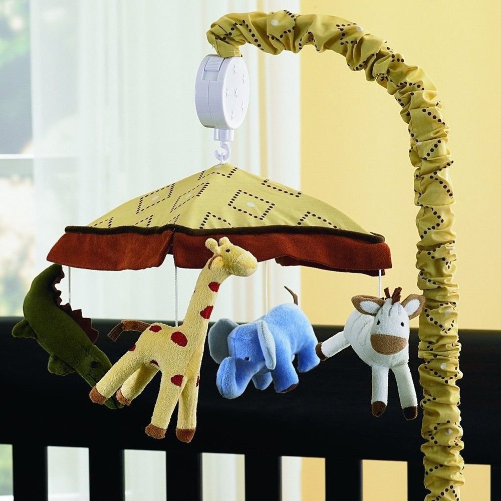 Kidsline African Dreams Musical safari crib mobile
